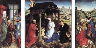 Пьер Бладлен Триптих, 1445 - 1450