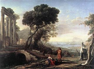 Итальянский прибрежный пейзаж, 1642