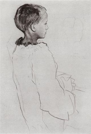 Девушка Оля 2, 1896 - Константин Сомов