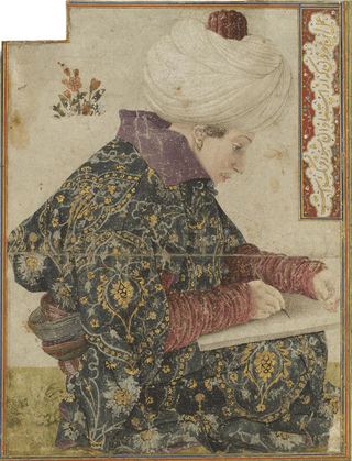 Сидящий писец, c.1479 - c.1480