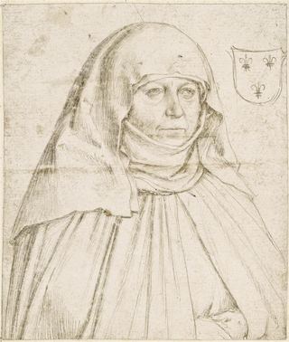Портрет монахини Вероники Веттер, 1499
