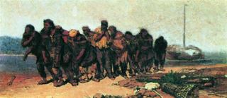 Бурлаки на Волге, 1870 - Илья Репин