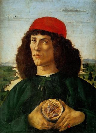 Портрет «Мужчины» с «медалью» Козимо, 1474