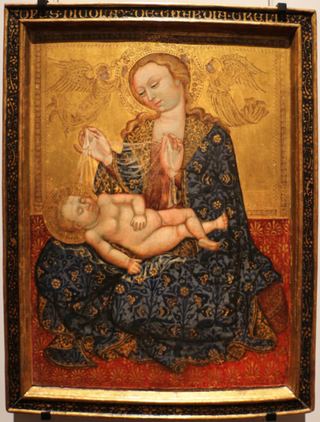 Никола да Гвардиагреле, Мадонна смирения и ангелов, ок. 1415-20. 01