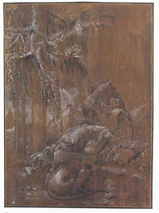 Самсон и лев, 1512