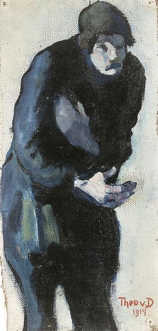 Нищий, 1914