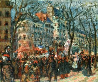 Карнавал на Больших бульварах, 1903