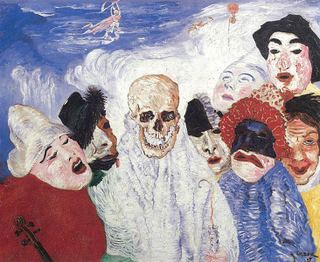 Смерть и маски, 1897