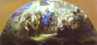 Вход Христа в Иерусалим, 1876 - Генрих Семирадский