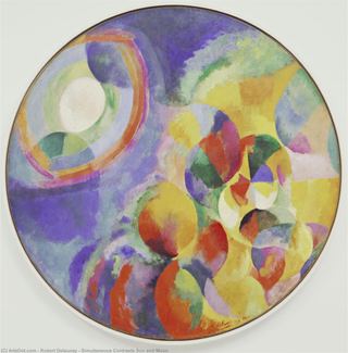 Одновременные контрасты: Солнце и луна, 1913