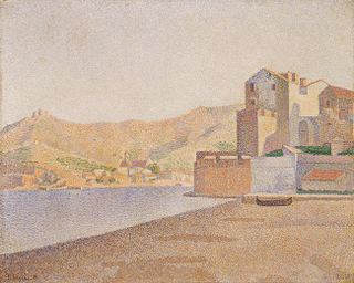 Городской пляж, Коллиур, 1887