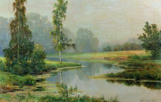 Туманное утро 1897 82х110