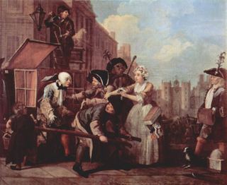 Арест за кражу, 1732 - 1735