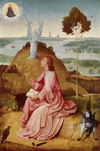 Святой Иоанн Богослов на Патмосе, 1485