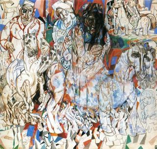 Волхвы, 1914 - Павел Филонов