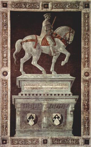 Конный памятник сэру Джону Хоквуду, 1436