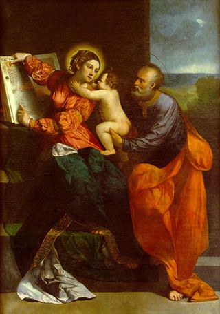 Святое Семейство, 1527 - 1528