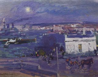 Гавань в Севастополе. 1916