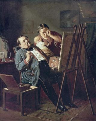 Любитель, 1862 - Василий Перов
