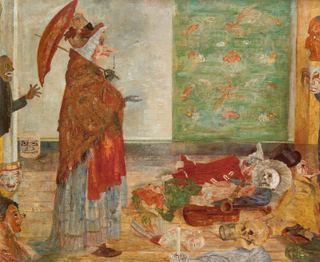 Изумление женщины-маски, 1889