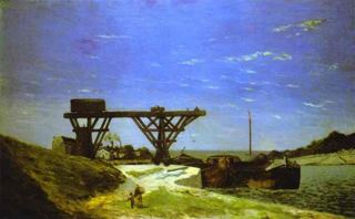 Сена в Париже, 1875