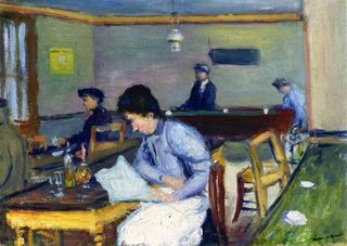 Деревенское кафе, 1900