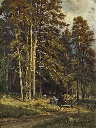 Лесная дорога. 1871-1872 102х78
