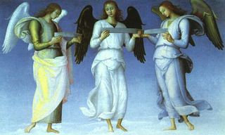 Ангелы (фрагмент), 1470