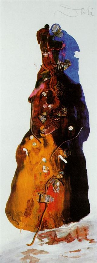 Без названия (Авиньонская дама), c.1960