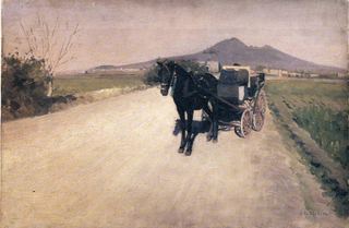 Дорога в Неаполе, 1872