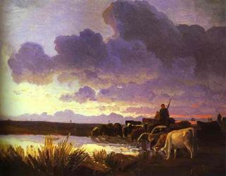 У водопоя, 1868