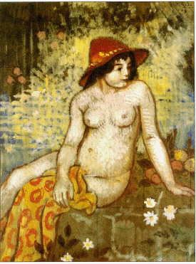 Юная купальщица, 1904