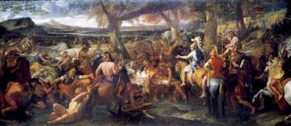 Александр и Порус, 1673