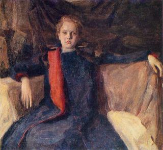 Портрет девушки, 1903 - 1904 - Илья Машков