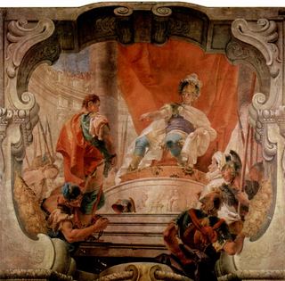 Сципион и раб, 1731