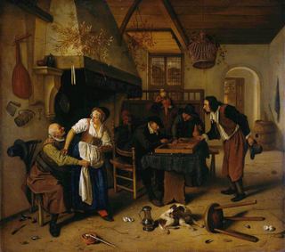 В таверне, 1660