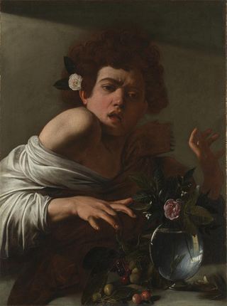 Мальчик, укушенный ящерицей, c.1596