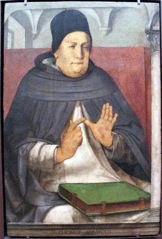 Святой Фома Аквинский, c.1476 - Юстус ван Гент