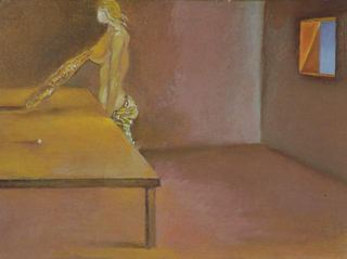 Без названия - Женская фигура с каталонским хлебом, 1932