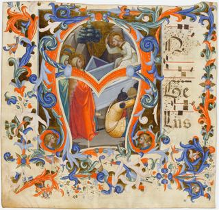 Антифонарий (Cod. Cor. 1, Folio 3), 1404