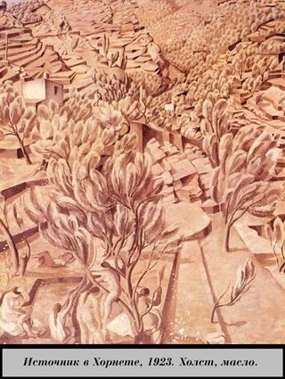 Источник в Шершне, 1923