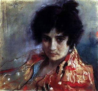 Портрет неизвестной. 1895