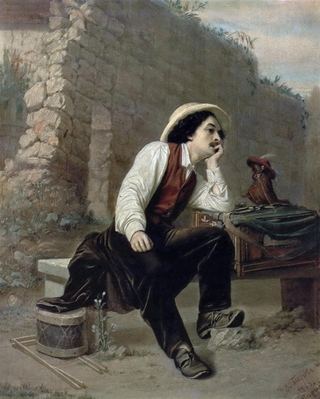 Шарманщик, 1863 - Василий Перов