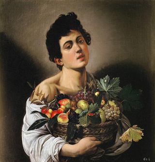 Мальчик с корзиной фруктов, c.1593