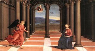 Благовещение, 1502 - 1503 - Рафаэль