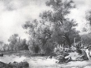 Дубы под Сестрорецком, 1857 - Иван Шишкин