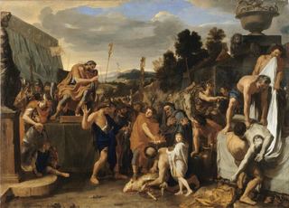 Муций Сцевола Девант Порсенна, Юиль-сюр-Туаль, 1645