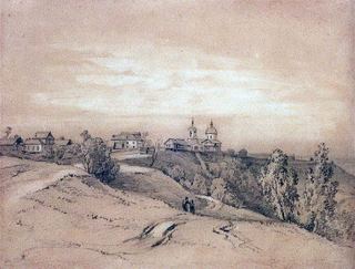 Воробьевы горы близ Москвы. Конец 1840-х – 1850-е