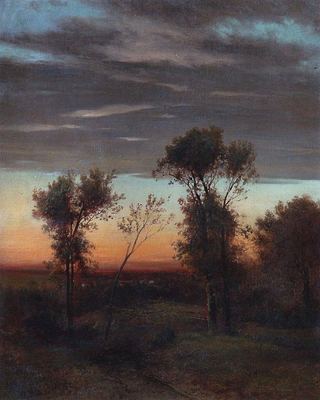 Вечер. Конец 1860-х – начало 1870-х