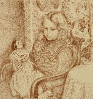 Девушка с куклой, 1904